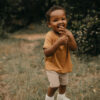 V-neck Lil-Aug Tee - Light grey - Image 4