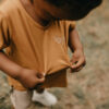 V-neck Lil-Aug Tee - Light grey - Image 8