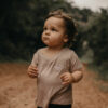 V-neck Lil-Aug Tee - Light grey - Image 12