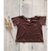 V-neck Lil-Aug Tee - Toasted flint
