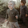 Dino Sweater Set - Dark Olive - Image 4