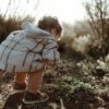 Plaid Hoodie Jacket - Grey - Image 5
