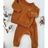 Dino Sweater Set - Mustard